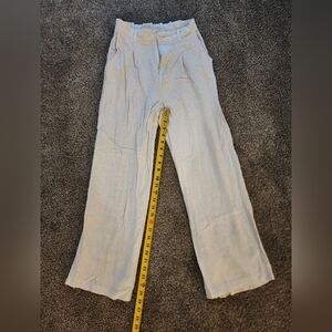 Linen Blend Pants